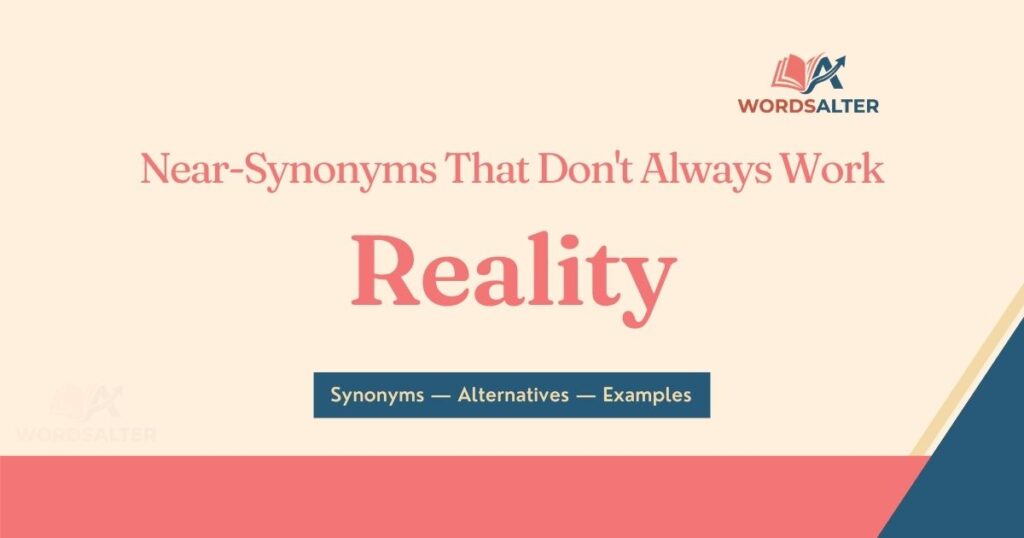 Near-Synonyms That Don't Always Work as Replacements